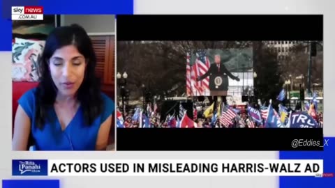 People in Kamala Harris ads are paid actors, and no! no other candidate has ever done this