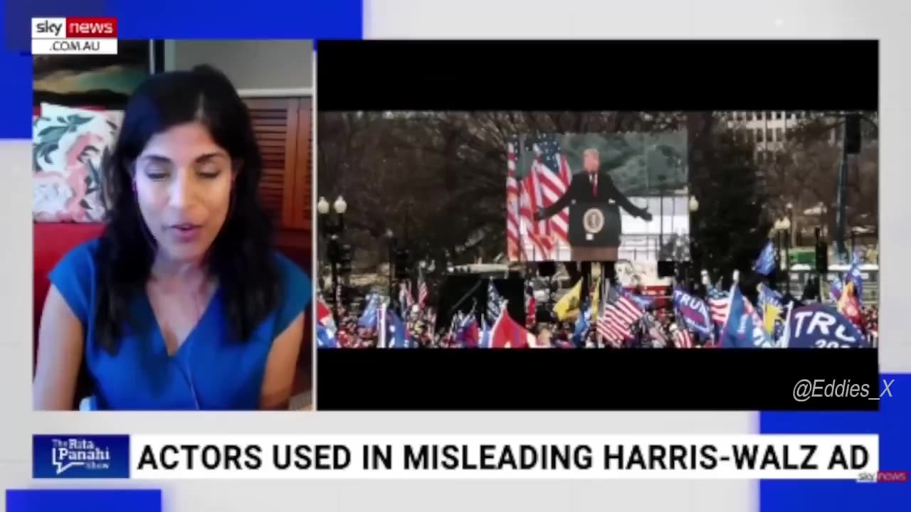 People in Kamala Harris ads are paid actors, and no! no other candidate has ever done this