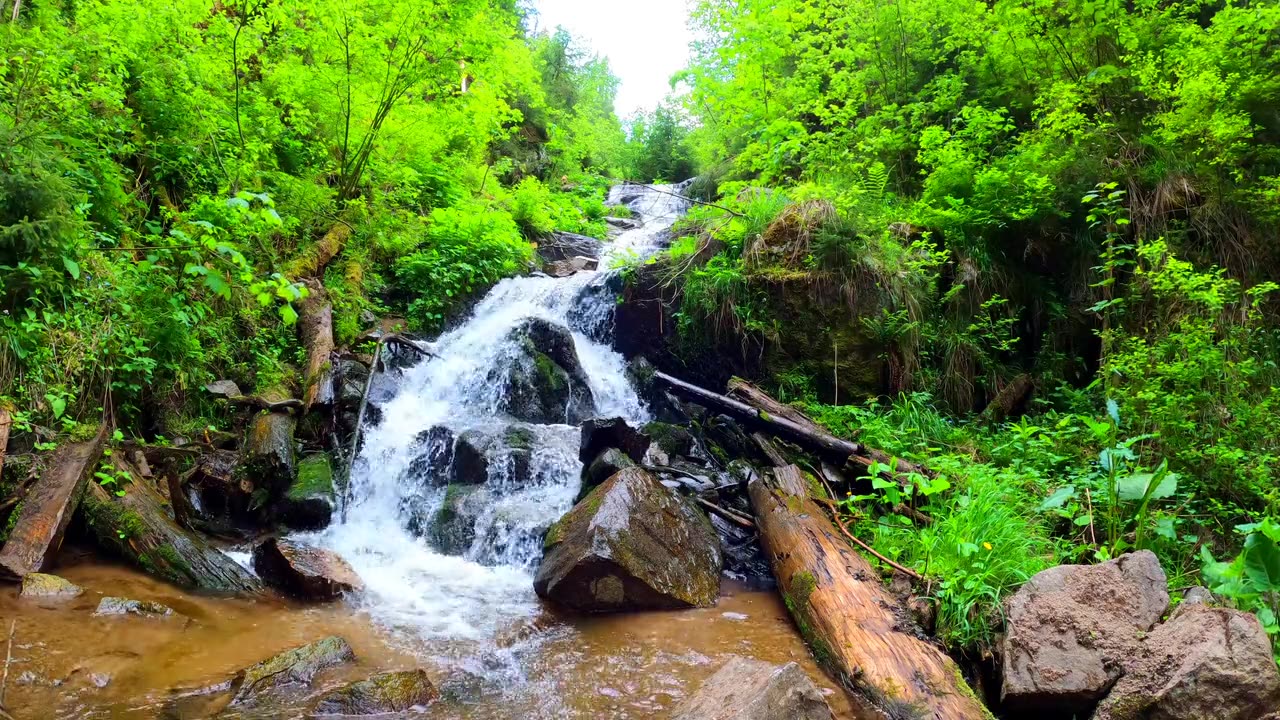 Water Flowing in a River