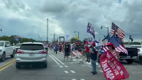 trump supporters at mar a lago august 13 2022