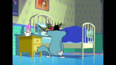 Oggy and cockroach funny entertainment video