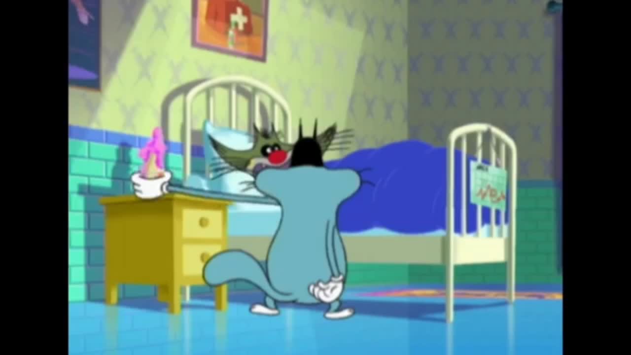 Oggy and cockroach funny entertainment video