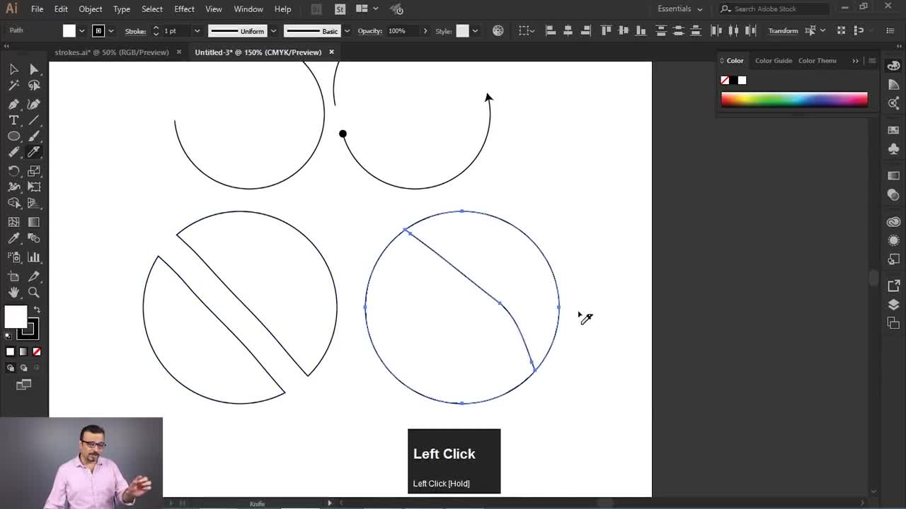Adobe illustrator Online - Class Five - All About Strokes