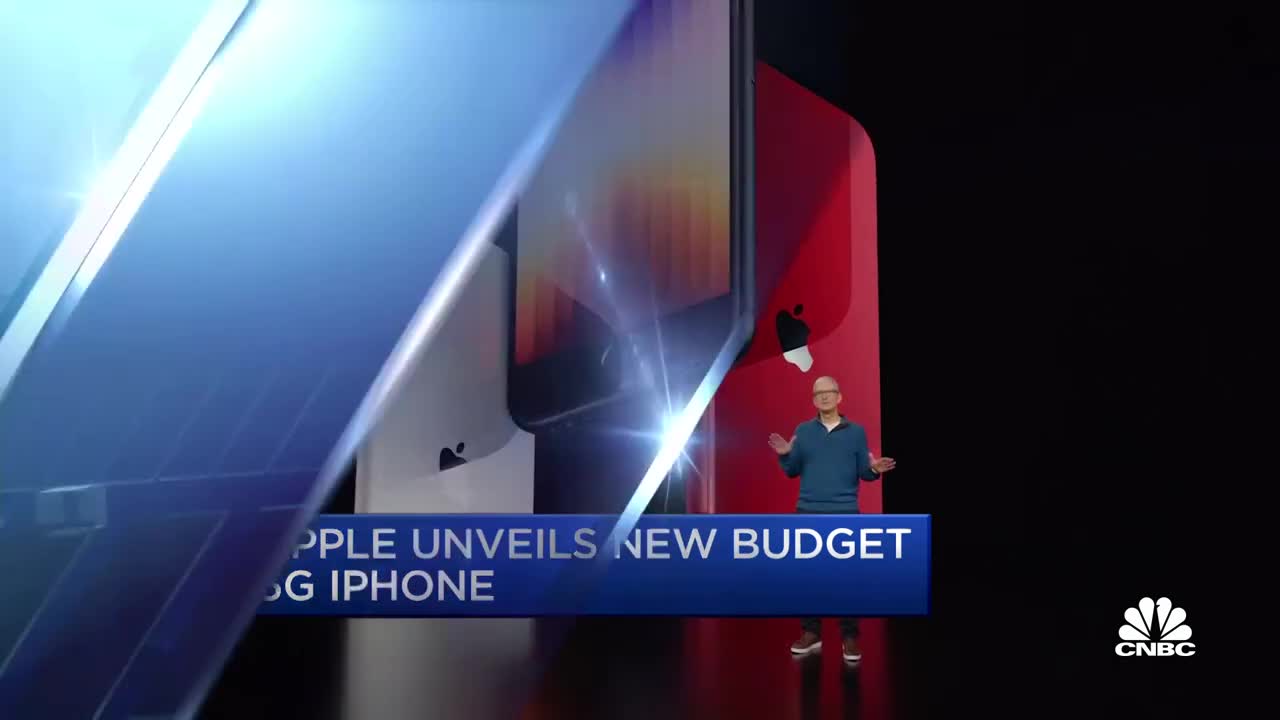 Apple unveils new budget 5G iPhone and set of Macbooks