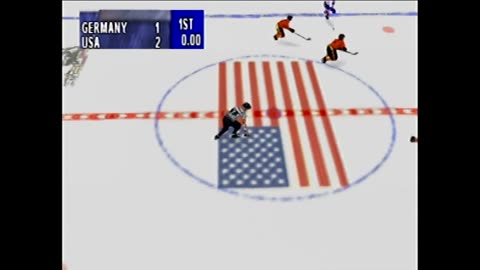 NHL Breakaway 98 (N64) Germany vs USA Part1