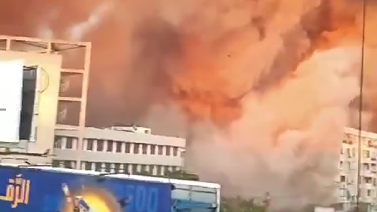 Israeli warplanes launched massive airstrikes on the southern suburb of Dahiyeh in Beirut