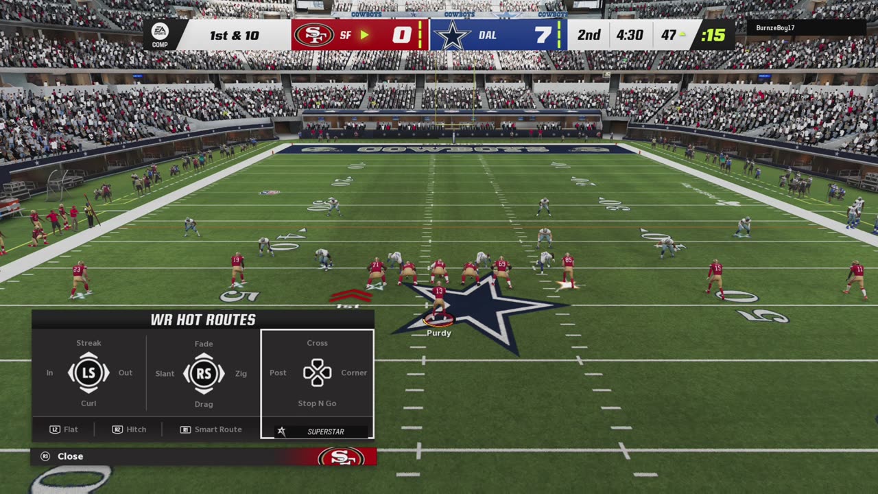 Playing Madden on the Ps5