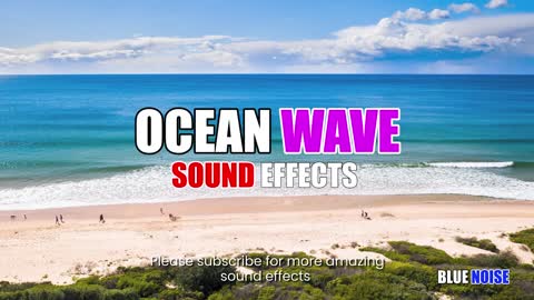 Ocean wave sound effects