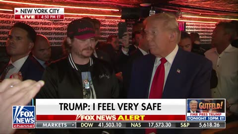 Trump makes transaction with Bitcoin at NYC bar