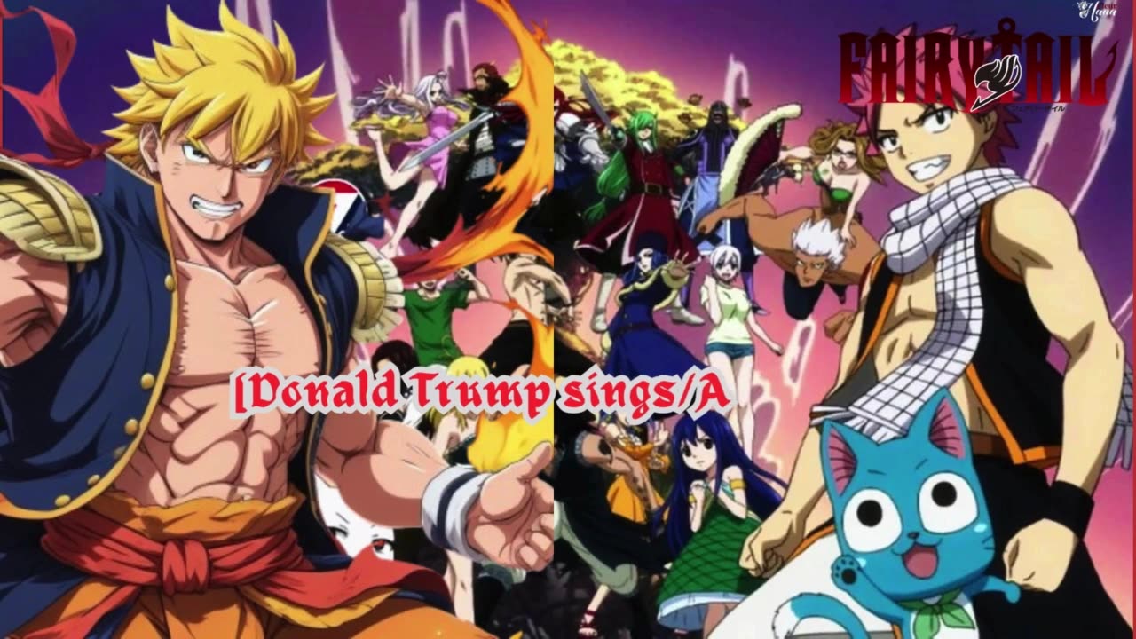 [Donald Trump AI Cover] Fairy tail Opening 14 | Chihiro Yonekura - Fairy Tail: Yakusoku no Hi