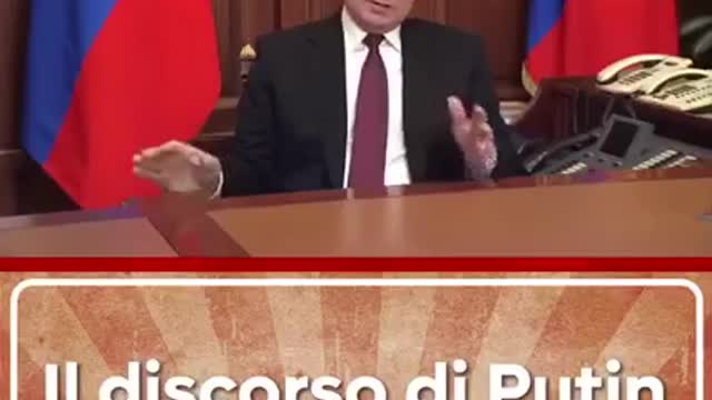 discorso di putin senza censura