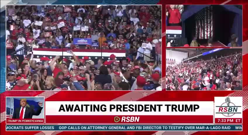 Semi-Fascists Dancing To YMCA At Trump Rally