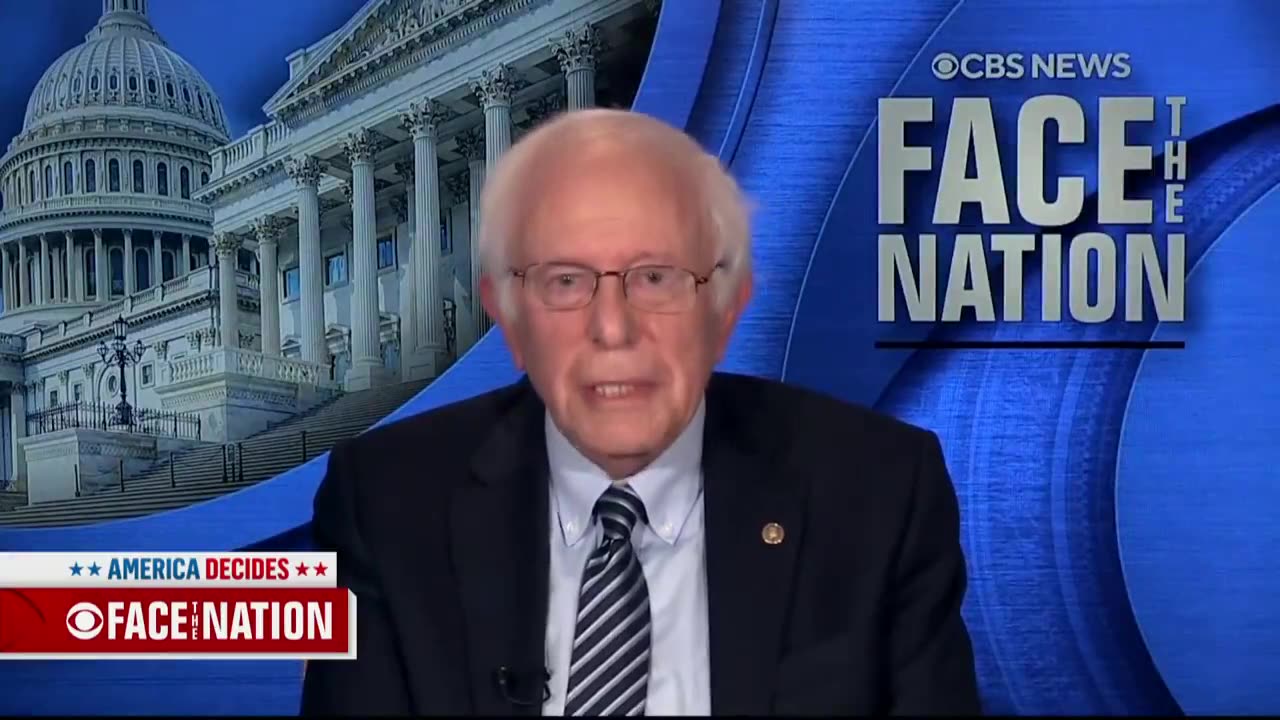 CBS Host Asks Bernie Sanders If He'll Run For President