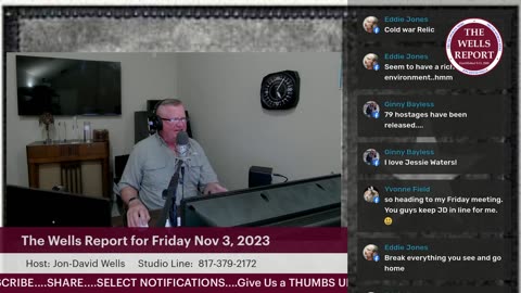 The Wells Report for Friday, November 3, 2023