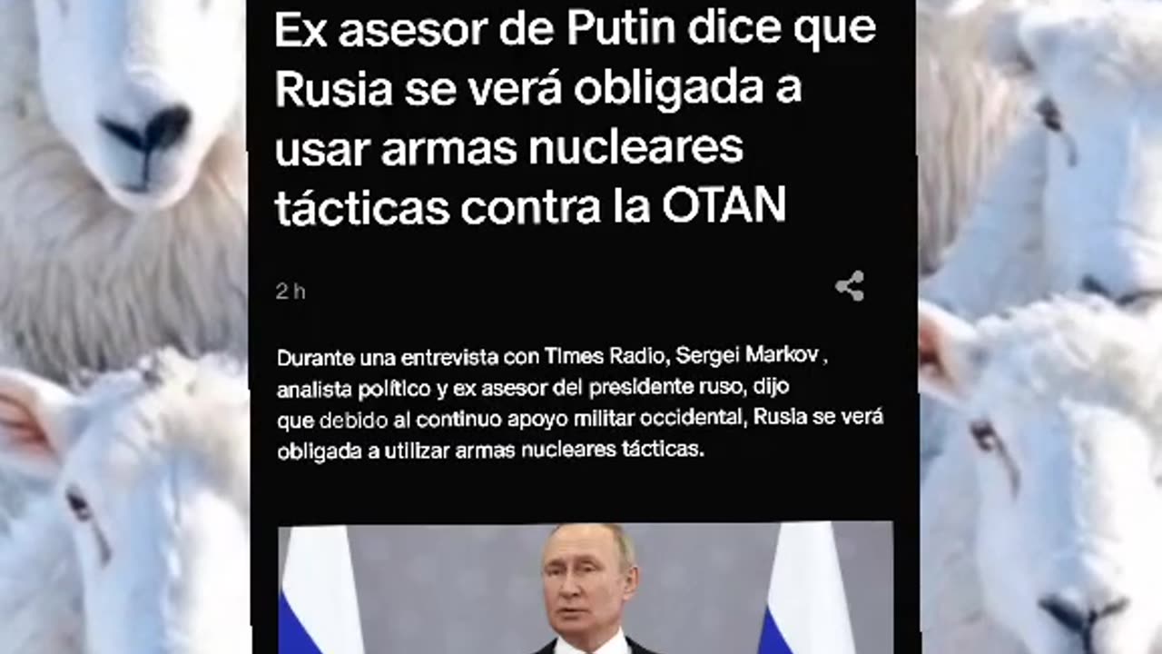 Ex asesor de #Putin dice que #Rusia se verá obligada a usar armas nucleares tácticas contra la #OTAN