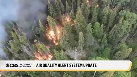 New air quality alert system works to combat risks of wildfire smoke