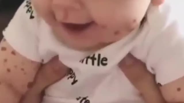 Newborn baby's cutest millions smile ♥️