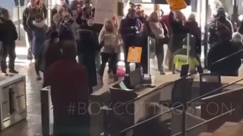 BFRU Protest at Boston City Hall