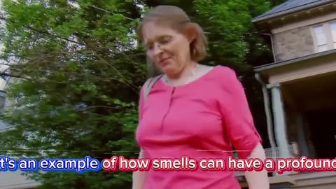 woman is addicted to the smell of gasoline