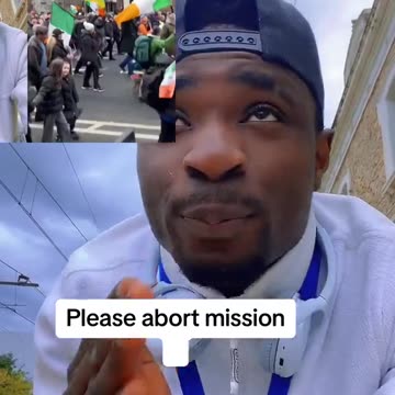 African Invader of Ireland Calls for Abort Mission