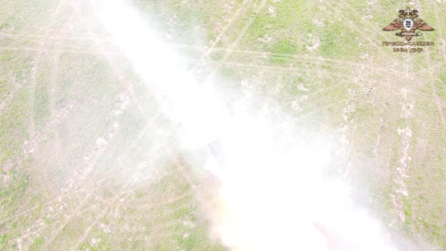 100 brigade destroys enemy targets in Nevelskoye from rocket and barrel artillery.