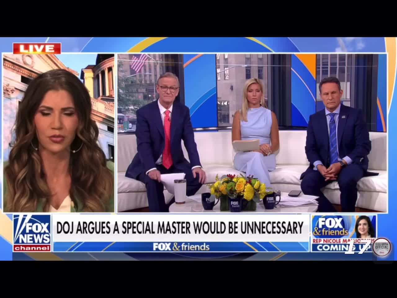 Kristi Noem: It’s ridiculous the DOJ doesn’t think they need a special master to look at this.