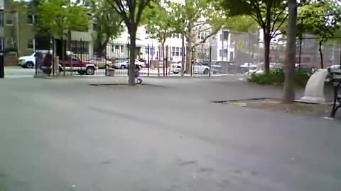 May Riding Her Tricycle-Sep 10, 2010