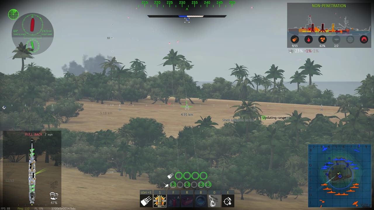 War Thunder USA Naval HMS Barham Event part 7