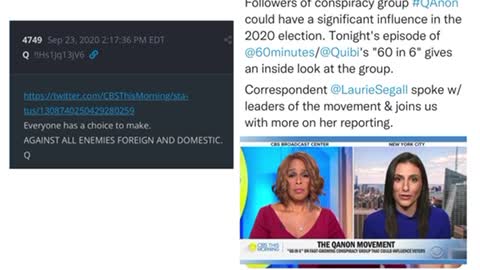 ‘QAnon’ in the news😏