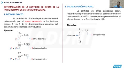 ANUAL ADUNI 2023 | REFORZAMIENTO 09 | ARITMÉTICA TEORÍA