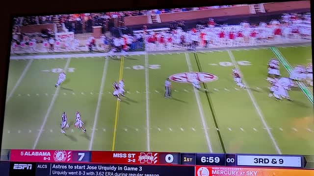 Alabama vs Mississippi state score 2