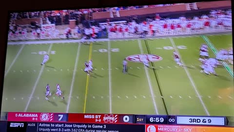 Alabama vs Mississippi state score 2