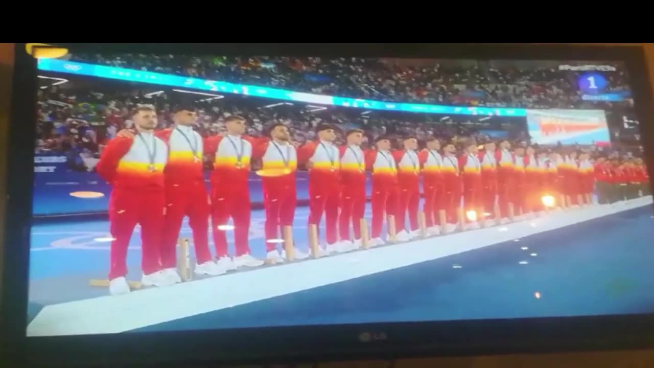 Triunfo de España en la olimpiadas