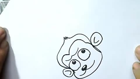 Supremely Easy! How to turn Word Dog Into a Cartoon Monkey? (Wordtoons) Learn step by step drawing tutorial.