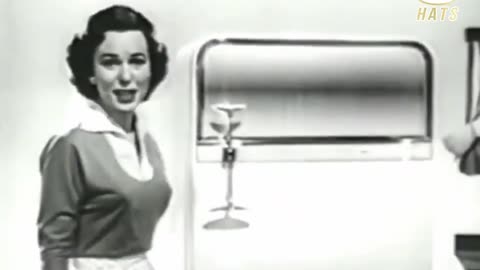 Look at The Convenience of This 1956 Fridge