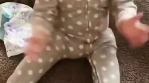 Little baby dancing video