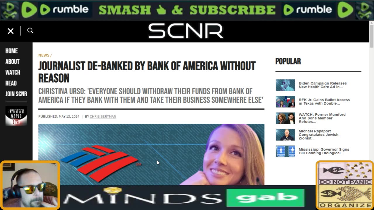 Journo Who Exposed Gov Whitmer Plot De-Banked