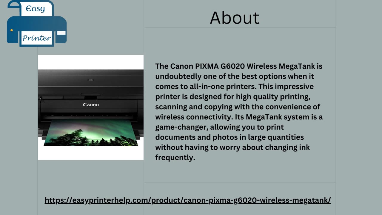 The Best Canon PIXMA G6020 Wireless MegaTank