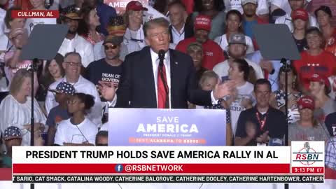 Trump FIRES UP crowd: "Everything Woke Turns to S**t!"