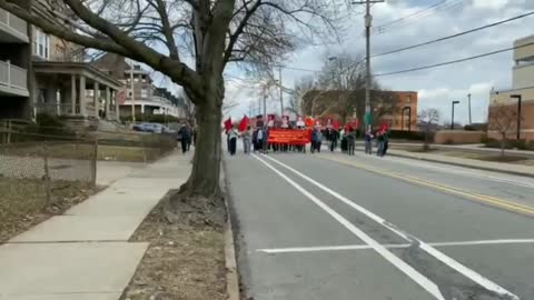 Commie Scum March In American Streets