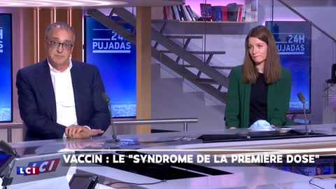 Une journaliste tombée malade