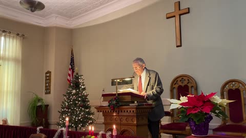 Cushman Union Church Sunday Sermon 12/26/2021