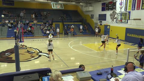 Clarkrange Volleyball Game 9/21/23