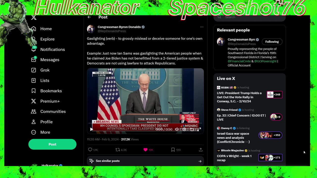 Hulkanator & Spaceshot76 Show