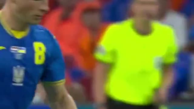 Netherlands Vs Ukraine Euro 2020 part1 All goals scored by Ukraine #Shorts