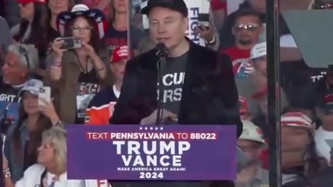 Elon Musk's FULL Speech at Trump Rally in Butler, PA