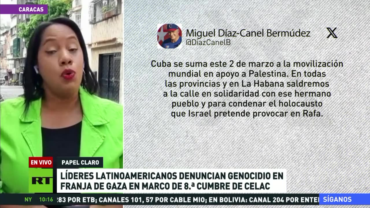 Cuatro países de Latinoamérica ponen el foco de diálogo en los últimos ataques de Israel en Gaza
