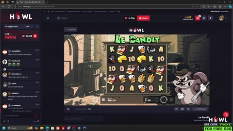 "!howl" - 10-26-2024 - Stackswopo MonkeyApp & Gambling Stream