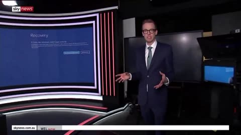 Sky News - Crowd Strike Shutdown