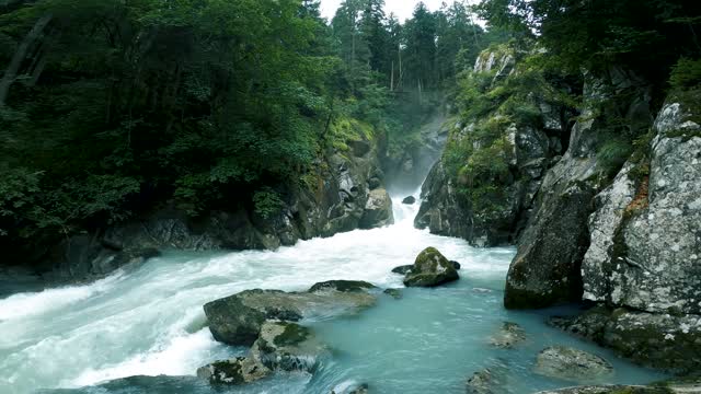 The beauty of a flowing river